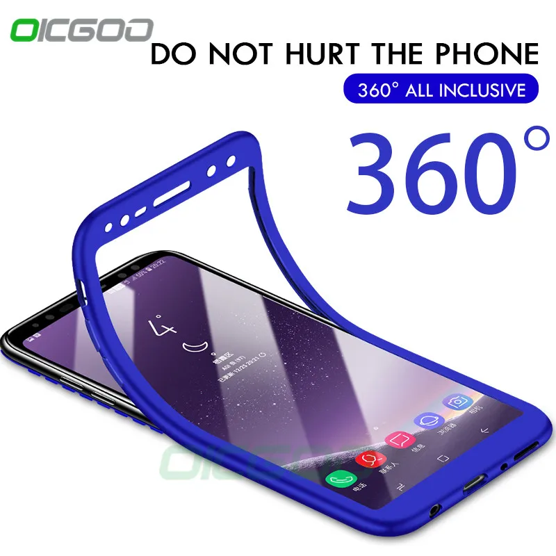 OICGOO Luxury 360 Soft TPU Silicone Case For Samsung Galaxy S9 S8 Plus S7 Edge Full Cover Cases For Samsung Note 8 9 Phone Case
OICGOO Luxury 360 Soft TPU Silicone Case For Samsung Galaxy S9 S8 Plus S7 Edge Full Cover Cases For Samsung Note 8 9 Phone Case