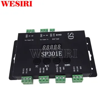 SP301E SD Card Programmable LED Controller For WS2812B WS2811 SK6812 APA102 Addressable LED Strip Pixel Panel Lights
SP301E SD Card Programmable LED Controller For WS2812B WS2811 SK6812 APA102 Addressable LED Strip Pixel Panel Lights