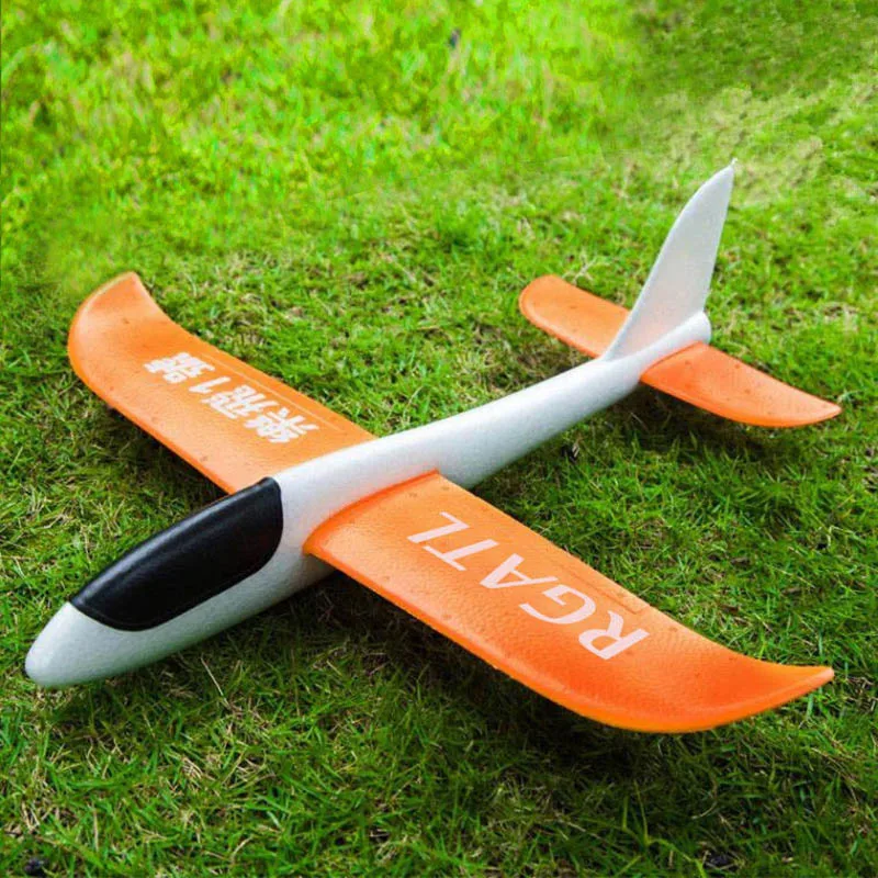 48 см ручной бросок Летающий планер самолет из пеноматериала игрушка самолеты