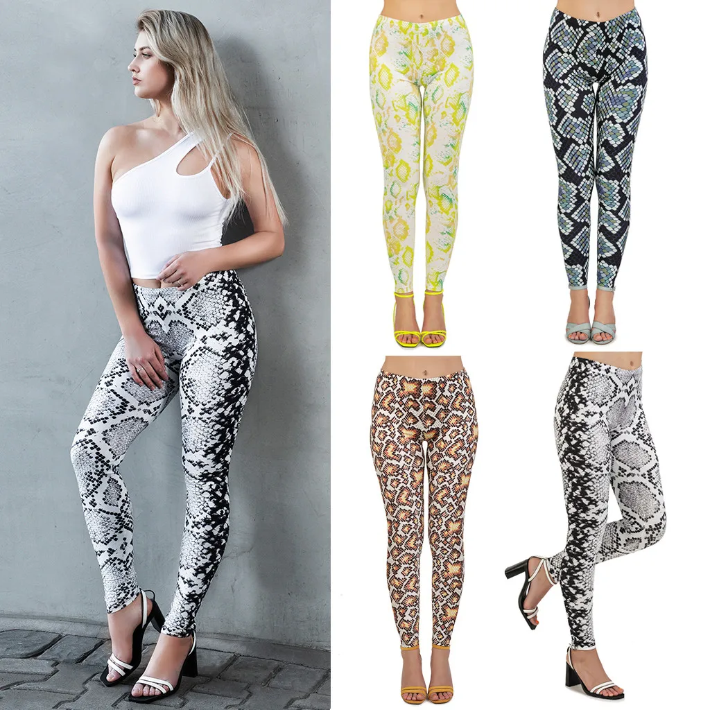 sexy leggings mujer Women Snakeskin Pattern Leggings Running Stretch Sports Pants Trousers plus size feminino snake print
sexy leggings mujer Women Snakeskin Pattern Leggings Running Stretch Sports Pants Trousers plus size feminino snake print