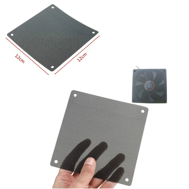 5PCS/lot 120mm Cuttable Black PVC PC Fan Dust Filter Dustproof Case Computer Mesh
5PCS/lot 120mm Cuttable Black PVC PC Fan Dust Filter Dustproof Case Computer Mesh