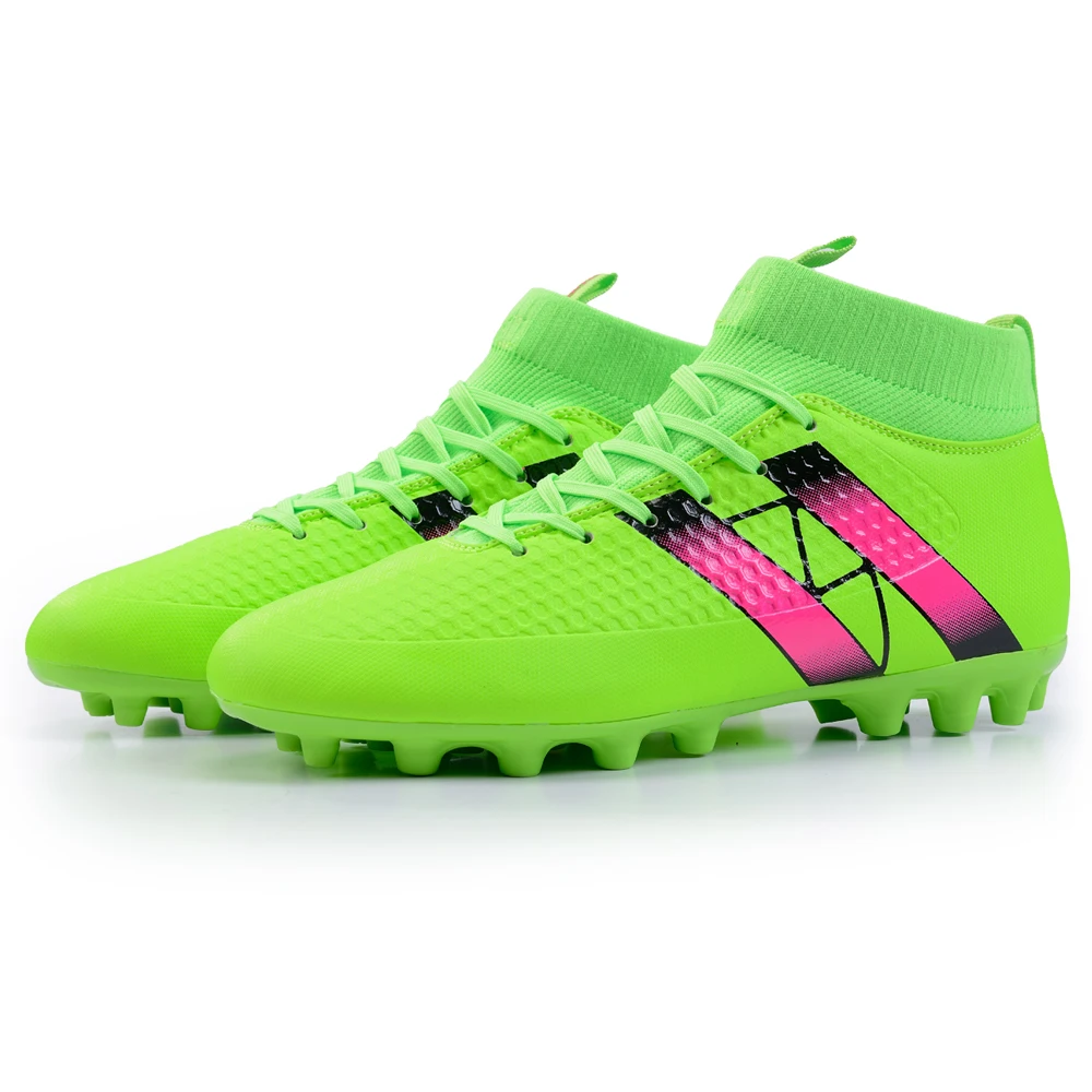 Outdoor Men Boys Soccer Shoes Football Boots High Ankle Kids Cleats Training Sport Sneakers Size 35-44 Dropshipping
Outdoor Men Boys Soccer Shoes Football Boots High Ankle Kids Cleats Training Sport Sneakers Size 35-44 Dropshipping