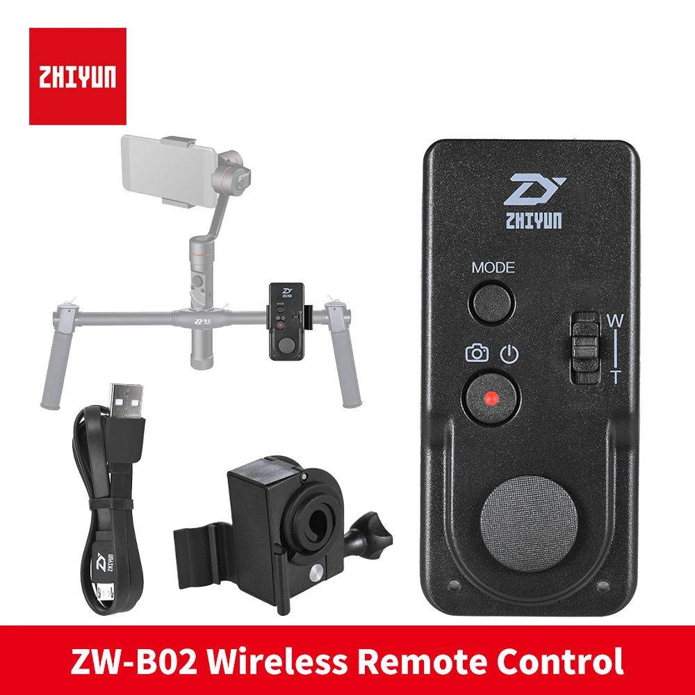 zhi yun Zhiyun ZWB02/01 Remote Wireless Controller for Crane/Crane2/CraneM/Smooth3/SmoothQ Camera Handheld axis Gimbal
zhi yun Zhiyun ZWB02/01 Remote Wireless Controller for Crane/Crane2/CraneM/Smooth3/SmoothQ Camera Handheld axis Gimbal