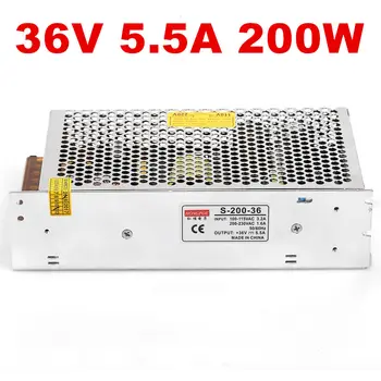 1PCS Best quality 36V 5.5A 7A 200W 250W Switching Power Supply 36V Driver for LED Strip AC 100-240V Input to DC 36V
1PCS Best quality 36V 5.5A 7A 200W 250W Switching Power Supply 36V Driver for LED Strip AC 100-240V Input to DC 36V