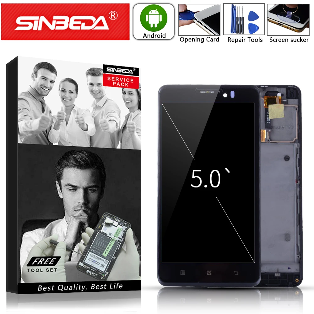 5.0inch 100% Tested Original Display For Lenovo P780 LCD Display Touch Screen with Frame Digitizer Assemble Display Replacement#
5.0inch 100% Tested Original Display For Lenovo P780 LCD Display Touch Screen with Frame Digitizer Assemble Display Replacement#