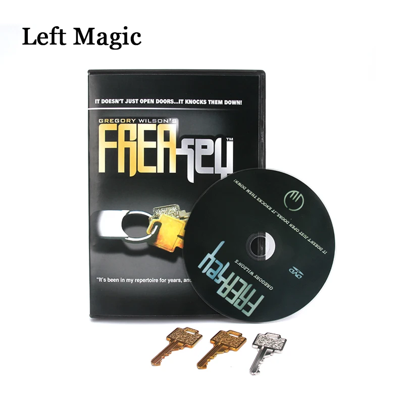 FreaKey By Gregory Wilson (Gimmicks+DVD) Magic Tricks Key Close Up Stage Magic Tricks Tools Mentalism Comedy
FreaKey By Gregory Wilson (Gimmicks+DVD) Magic Tricks Key Close Up Stage Magic Tricks Tools Mentalism Comedy