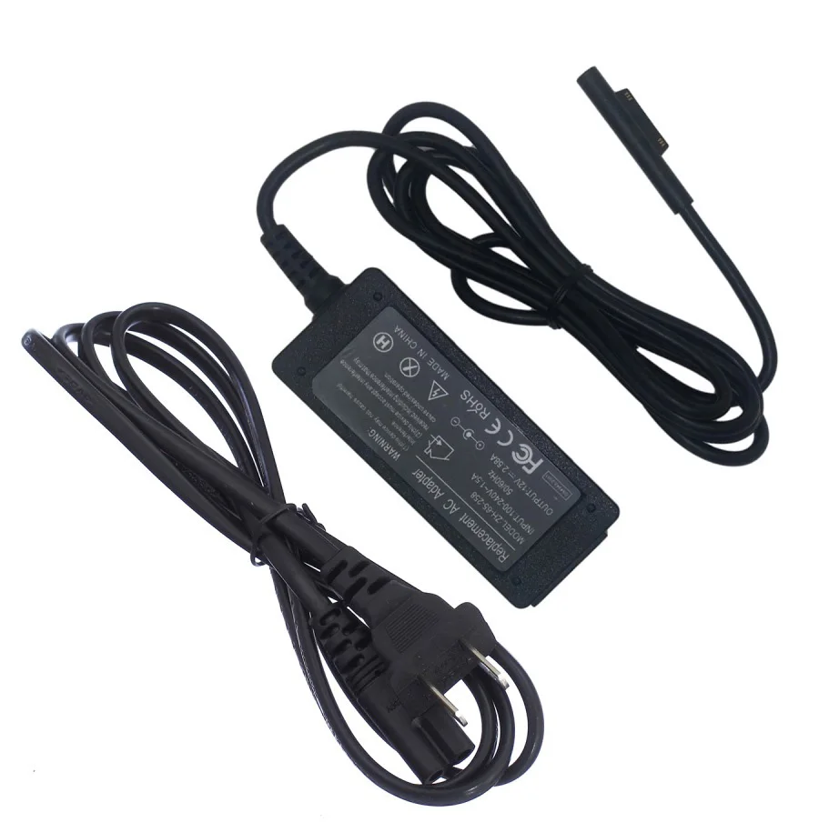 12V 2.58A AC Power Supply Adapter Wall Charger for Microsoft Surface Pro 3 4 i5 i7 Pro3 Pro4 1625 w/ Magnetic Charging Connector
12V 2.58A AC Power Supply Adapter Wall Charger for Microsoft Surface Pro 3 4 i5 i7 Pro3 Pro4 1625 w/ Magnetic Charging Connector
