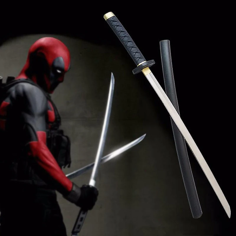 Movie Deadpool Cosplay Sword PU Foam Swords Weapons Party Costumes Accessories Props Deadpool Figure Toy Doll
Movie Deadpool Cosplay Sword PU Foam Swords Weapons Party Costumes Accessories Props Deadpool Figure Toy Doll