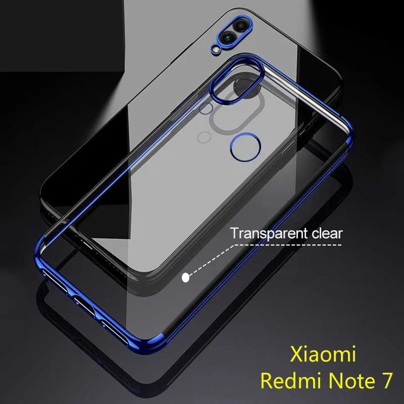 Xiaomi Redmi Note 7 Case Cover Plating Bumper Clear Transparent Tpu Soft Silicone Back Cover For Redmi Note 7 Pro Note7 Cases
Xiaomi Redmi Note 7 Case Cover Plating Bumper Clear Transparent Tpu Soft Silicone Back Cover For Redmi Note 7 Pro Note7 Cases