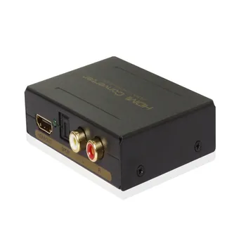 AGPtek 1080P HDMI To HDMI + Optical SPDIF + RCA L/R Audio Extractor Converter Support for AppleTV high quality Z612
AGPtek 1080P HDMI To HDMI + Optical SPDIF + RCA L/R Audio Extractor Converter Support for AppleTV high quality Z612