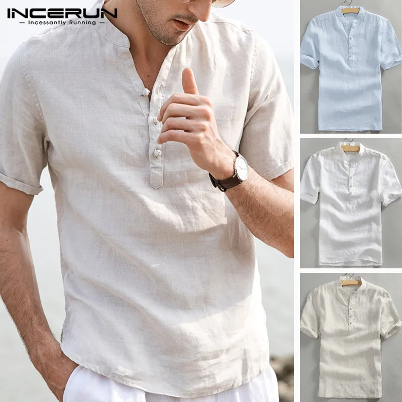 INCERUN Summer Solid Color Pullover Loose Chinese Style Shirt Thin Section Buckle Cotton Male Short Sleeve Breathable 2020 Shirt
INCERUN Summer Solid Color Pullover Loose Chinese Style Shirt Thin Section Buckle Cotton Male Short Sleeve Breathable 2020 Shirt