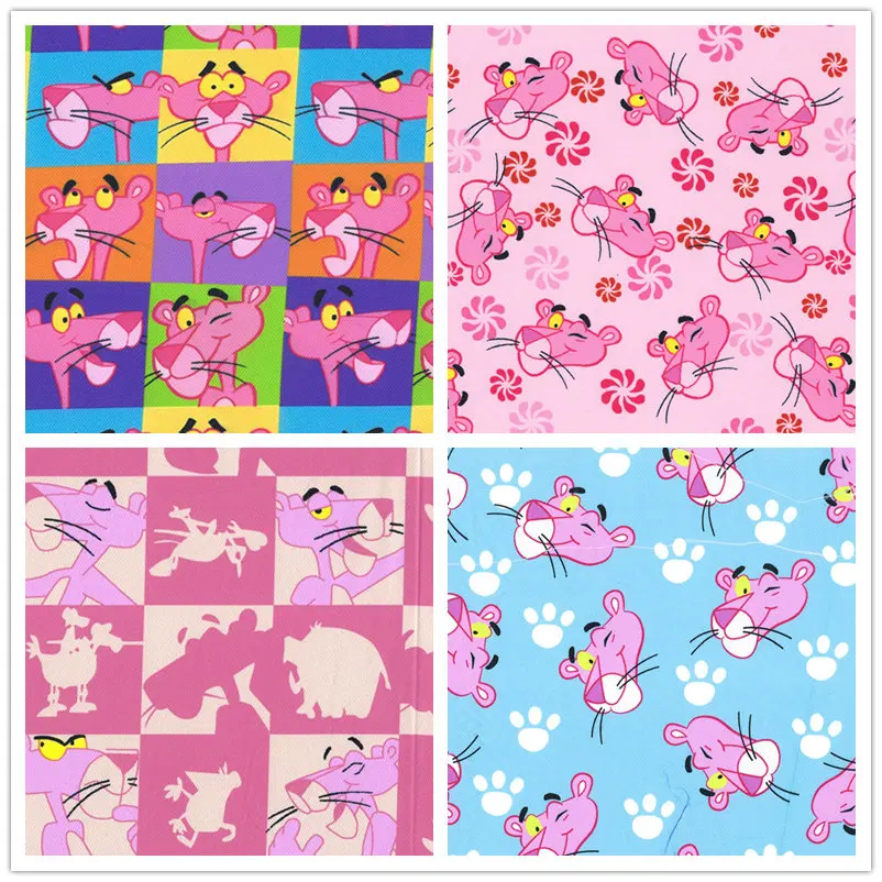 145*90cm Cartoon Pink leopard Polyester waterproof Fabric for patchwork PVC DIY Sewing Tablecloth bag raincoat
145*90cm Cartoon Pink leopard Polyester waterproof Fabric for patchwork PVC DIY Sewing Tablecloth bag raincoat