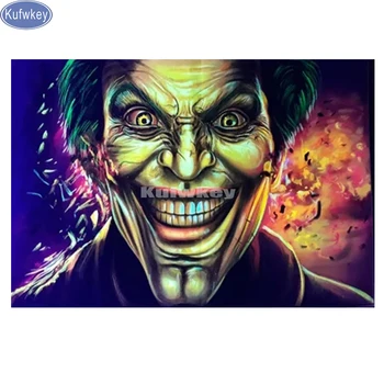Full Square diamond 5D DIY Diamond Painting "Jokar"clown 3D Dimaond Embroidery Cross Stitch Mosaic stickers Needleworks
Full Square diamond 5D DIY Diamond Painting "Jokar"clown 3D Dimaond Embroidery Cross Stitch Mosaic stickers Needleworks
