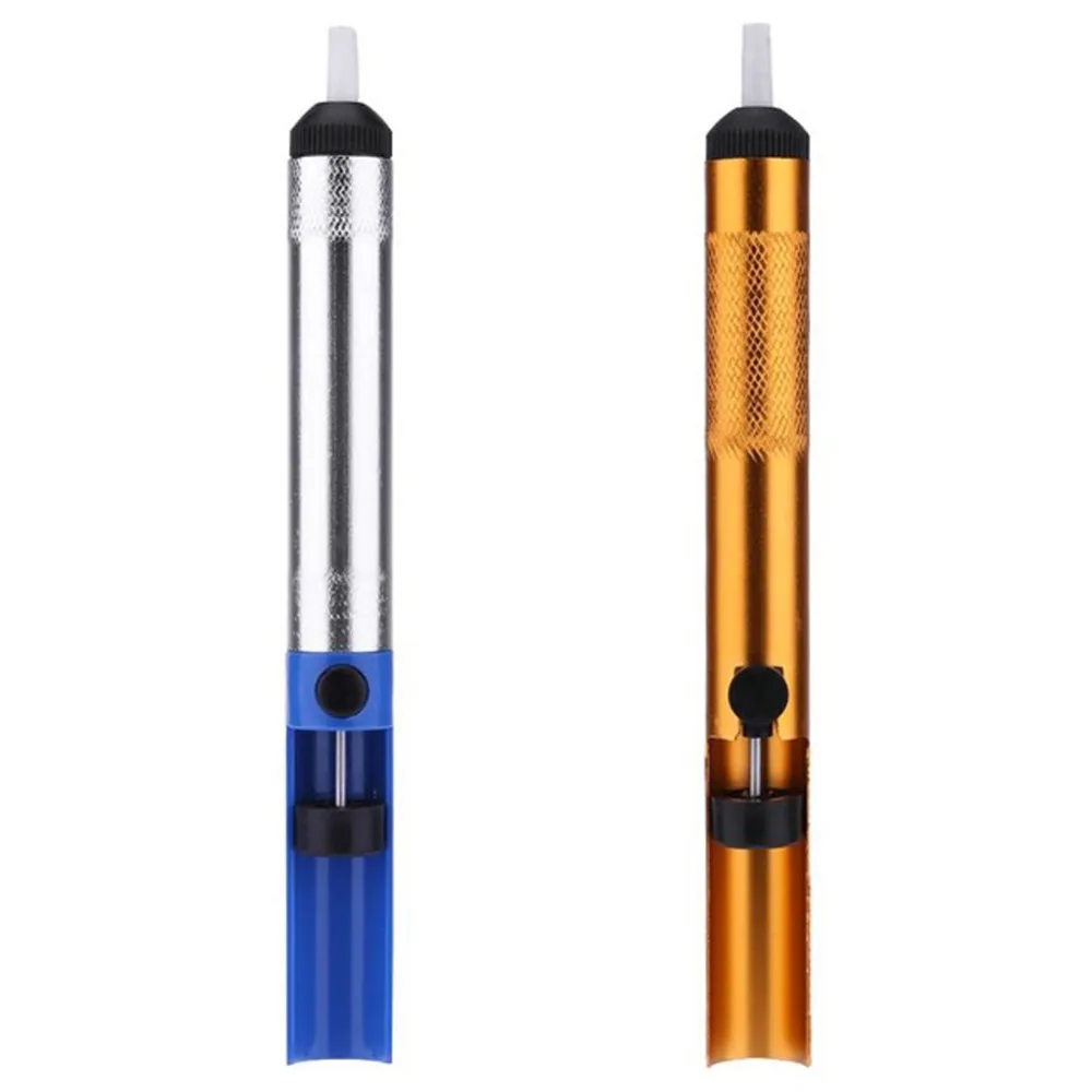 Metal Solder Sucker Desoldering Pump Removal Vacuum Soldering Iron Desolder Suction Tin Pen Hand Tools Welding Supplies
Metal Solder Sucker Desoldering Pump Removal Vacuum Soldering Iron Desolder Suction Tin Pen Hand Tools Welding Supplies