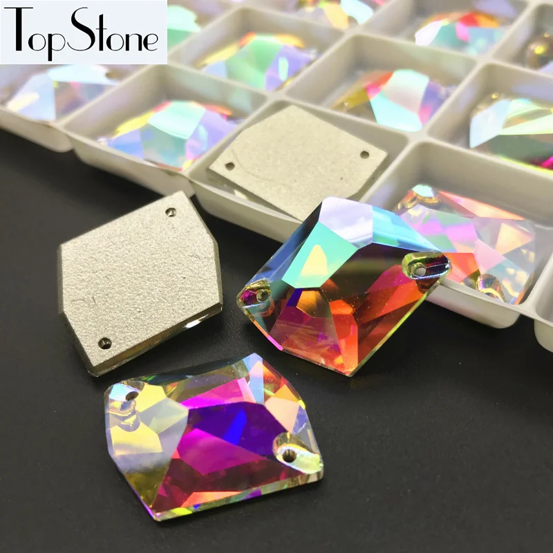 TopStone K9 Sew On #3265 Crystal AB Cosmic Sew On Stones Flatback 11x14 13x17 16x20 mm Sewing Glass Beads For Dress Jewelry
TopStone K9 Sew On #3265 Crystal AB Cosmic Sew On Stones Flatback 11x14 13x17 16x20 mm Sewing Glass Beads For Dress Jewelry