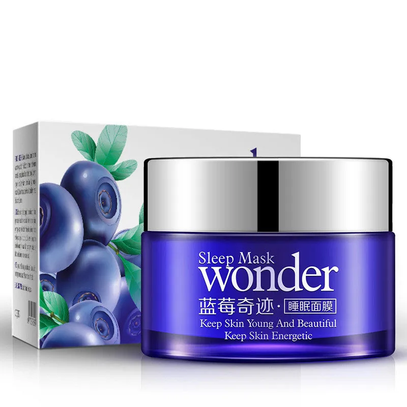 BIOAQUA No Wash Blueberry Sleeping Mask Cream Essence Moisturizing Night Cream Anti Aging Anti Wrinkle Hydrating Face Cream
BIOAQUA No Wash Blueberry Sleeping Mask Cream Essence Moisturizing Night Cream Anti Aging Anti Wrinkle Hydrating Face Cream