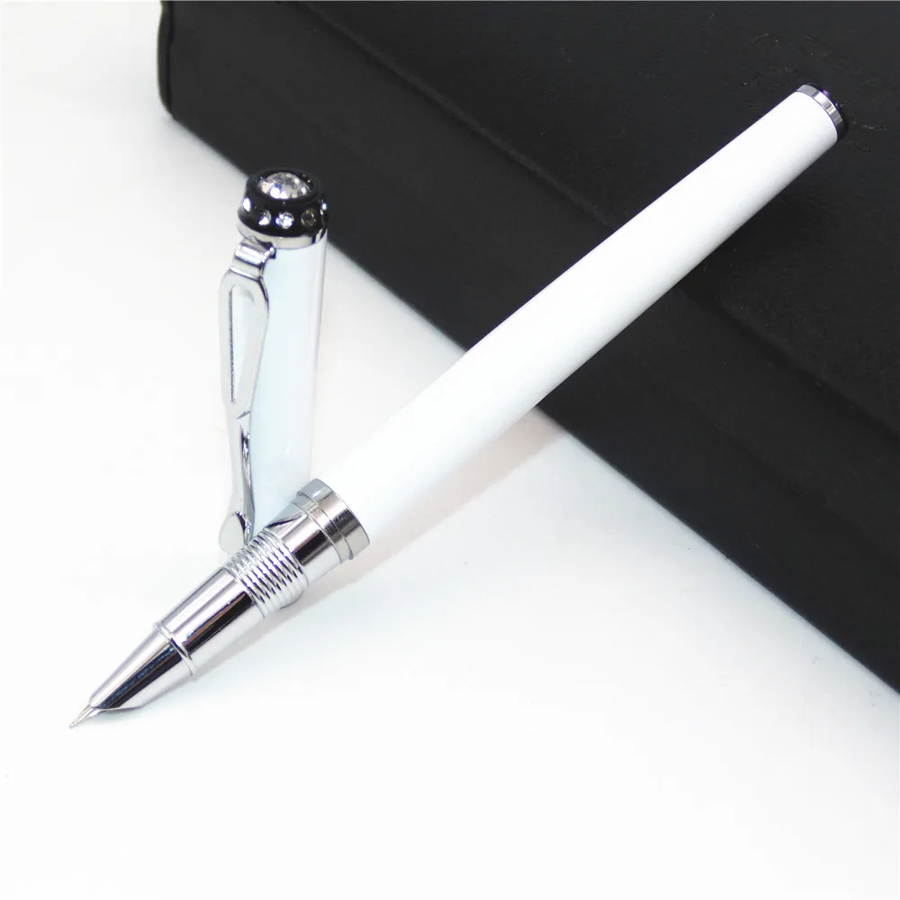 JINHAO 301 Grand Diamond hat Pure white luxury Finance fine Fountain Pen New
JINHAO 301 Grand Diamond hat Pure white luxury Finance fine Fountain Pen New