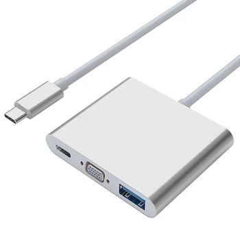 Type-c to VGA hd converter apple computer docking station MacBook pro accessories USB-C adapter docking station Type-C to HUB
Type-c to VGA hd converter apple computer docking station MacBook pro accessories USB-C adapter docking station Type-C to HUB