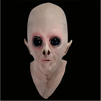 High Quality Helloween Party Cosplay Scary Alien Mask Latex UFO Head Masquerade Masks Party Props Festival Supplies Headgear
High Quality Helloween Party Cosplay Scary Alien Mask Latex UFO Head Masquerade Masks Party Props Festival Supplies Headgear