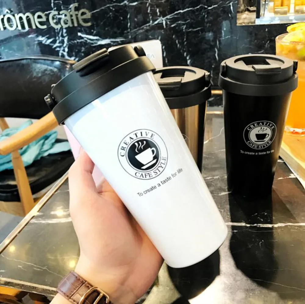500ML Stainless Steel Vacuum Flasks Thermoses Sealed Thermo Mug for Car My Water Bottle Coffee Thermos Cup Thermocup
500ML Stainless Steel Vacuum Flasks Thermoses Sealed Thermo Mug for Car My Water Bottle Coffee Thermos Cup Thermocup
