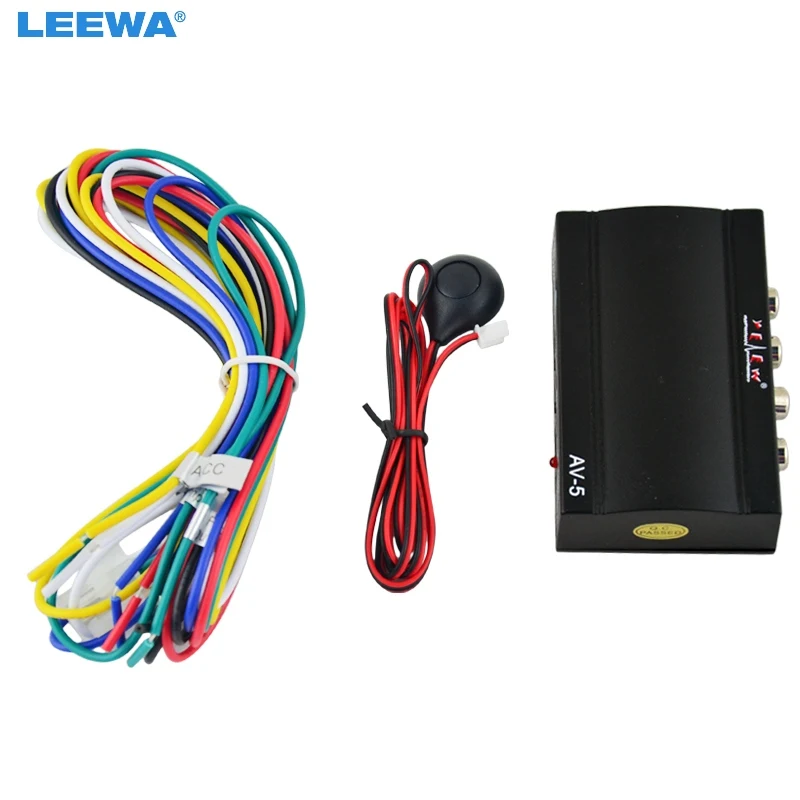 LEEWA Car One-Out-Three Video Signal Manual/automatic Switch System For Front Camera/Rear Camera/Monitor Video Selecting
LEEWA Car One-Out-Three Video Signal Manual/automatic Switch System For Front Camera/Rear Camera/Monitor Video Selecting