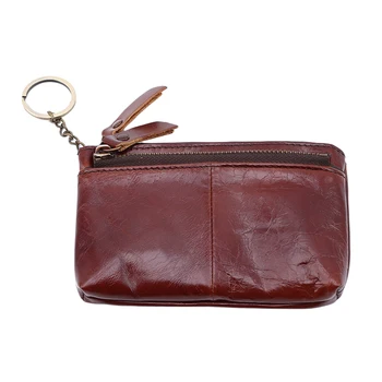 Women Genuine Leather Mini Coin Purse Vintage Keychain zipper Coin Bag Change Wallet Credit Card Holder Key Money Bags mini bag
Women Genuine Leather Mini Coin Purse Vintage Keychain zipper Coin Bag Change Wallet Credit Card Holder Key Money Bags mini bag