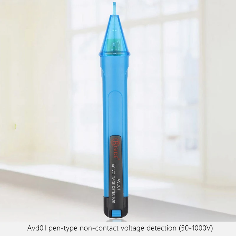 Non-contact Voltage Tester Mini Portable AC Voltage Detector Electric Tester Pen LED Light safety Voltage Indicator 90-1000V
Non-contact Voltage Tester Mini Portable AC Voltage Detector Electric Tester Pen LED Light safety Voltage Indicator 90-1000V