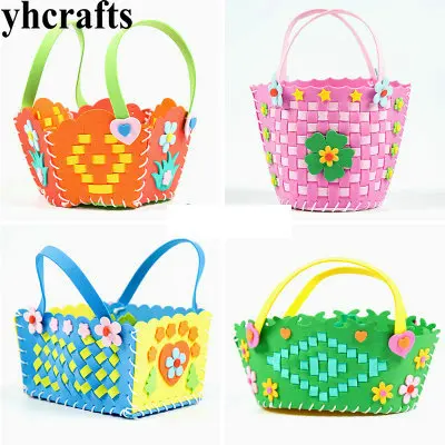 4PCS/LOT.DIY kids hand basket craft kits Activity items Kids toys Creativity developing Kindergarten crafts
4PCS/LOT.DIY kids hand basket craft kits Activity items Kids toys Creativity developing Kindergarten crafts
