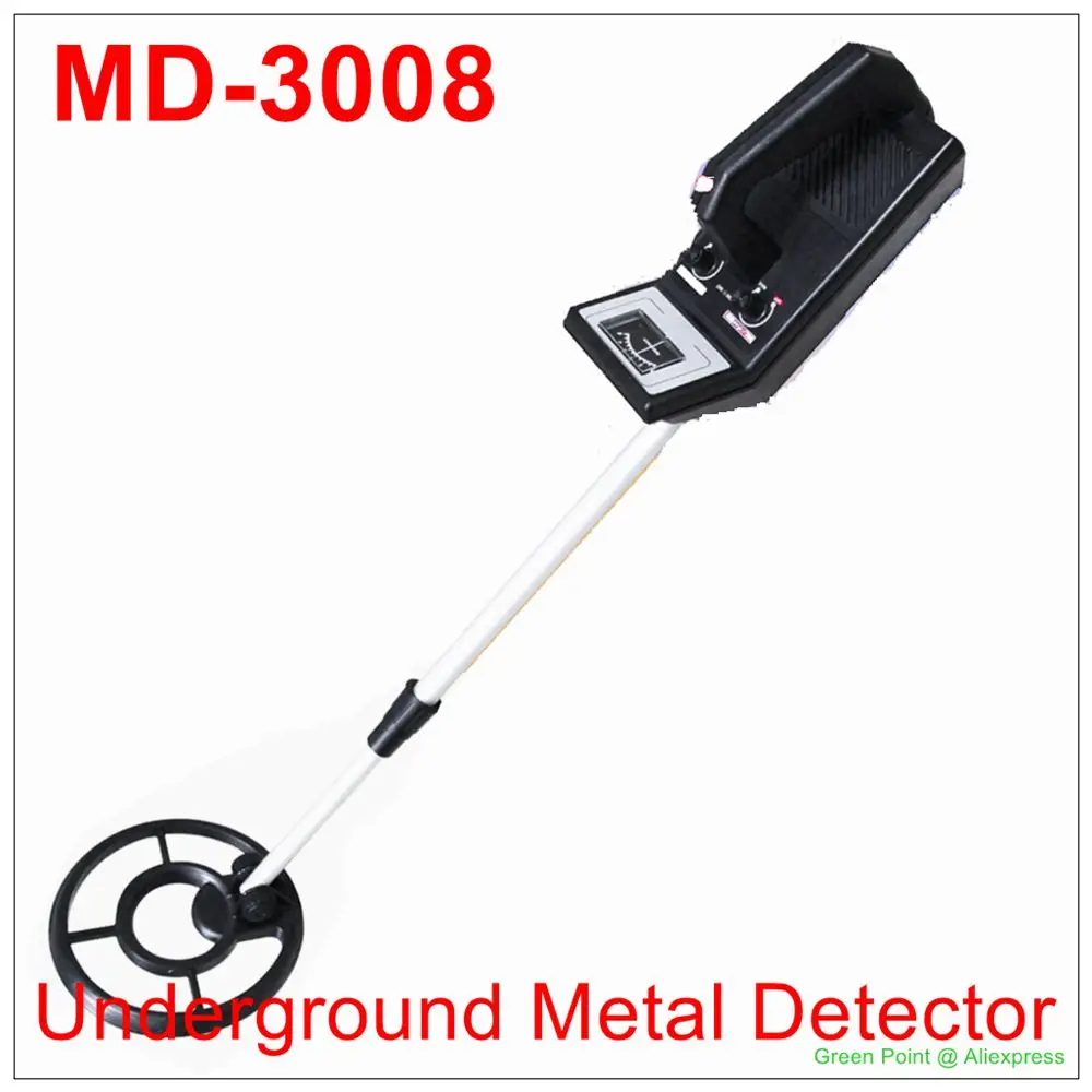 New Arrival MD-3008 Underground Metal Detector Professional High Sensitive Gold Digger Treasure With LCD Display | Инструменты