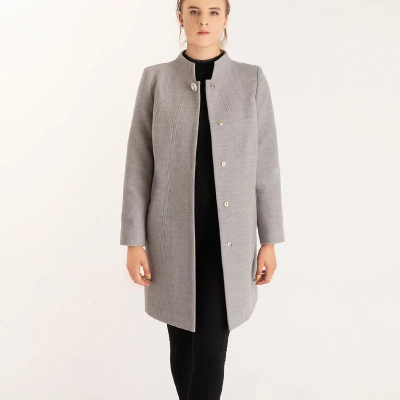 FORMiKO Women Autumn Winter Blend Coat Jackets warm Cotton Padded wool blends solid Classic Simple woolen Coat Manteau Femme
FORMiKO Women Autumn Winter Blend Coat Jackets warm Cotton Padded wool blends solid Classic Simple woolen Coat Manteau Femme