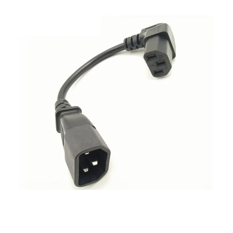 2Pcs IEC 320 C14 Male to C13 Female PLug PDU/UPS Extension Power cable Connector Up 90 degrees right Angle
2Pcs IEC 320 C14 Male to C13 Female PLug PDU/UPS Extension Power cable Connector Up 90 degrees right Angle