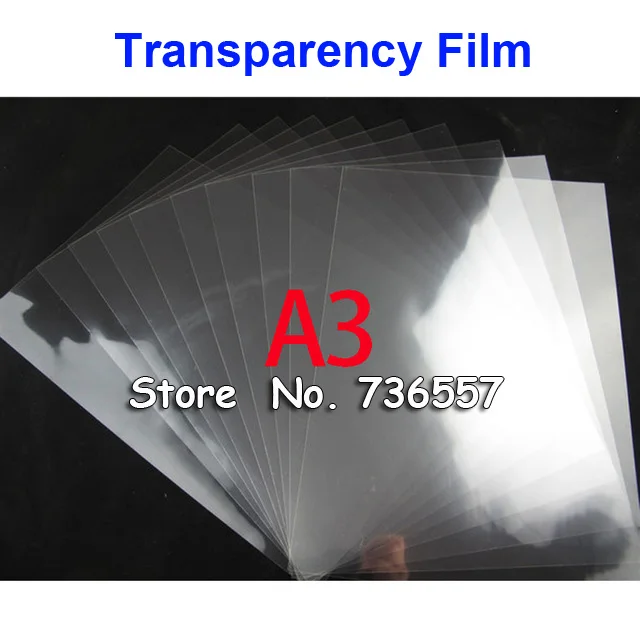50 Pieces A3 PET Laser Printing Transparency Film Waterproof Transparency Film Screen Printing Transfer Film
50 Pieces A3 PET Laser Printing Transparency Film Waterproof Transparency Film Screen Printing Transfer Film