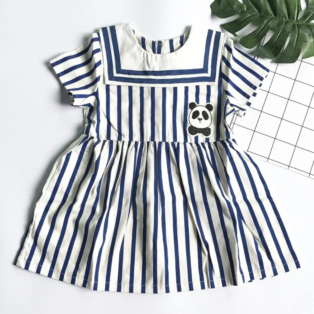 2019 Kids Baby Girls Dresses Stripe Navy Dress Cotton Sailor Collar Clothes Summer Spring Toddler 1-8Years
2019 Kids Baby Girls Dresses Stripe Navy Dress Cotton Sailor Collar Clothes Summer Spring Toddler 1-8Years
