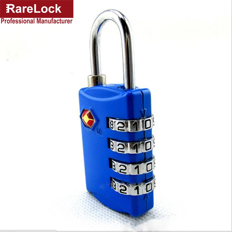 TSA Rarelock 4-Digital Locks Code Combination Safe Portable TSA Luggage Handbag Suitcase Box Travel Bag Lock a
TSA Rarelock 4-Digital Locks Code Combination Safe Portable TSA Luggage Handbag Suitcase Box Travel Bag Lock a