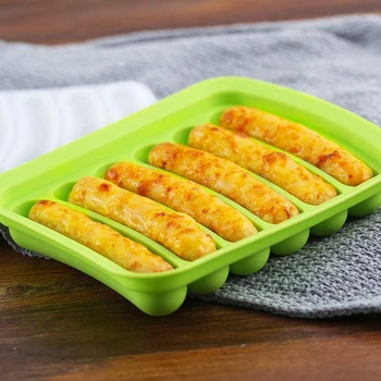 Small Silicone Reusable Hot Dogs Sausage Mold - Handmade Hamburger for baking -Mini Silicone Molds For Baby Food
Small Silicone Reusable Hot Dogs Sausage Mold - Handmade Hamburger for baking -Mini Silicone Molds For Baby Food