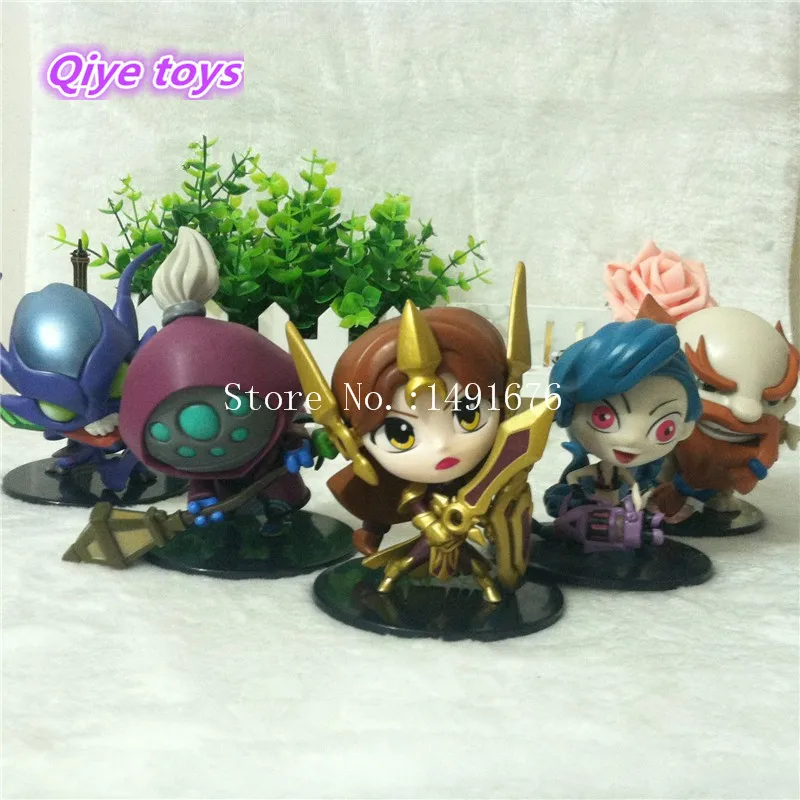 Anime LOL Toys Leona Jax Khazix Gragas Jinx PVC Action Figures Collectible Toys Model boy birthday gift
Anime LOL Toys Leona Jax Khazix Gragas Jinx PVC Action Figures Collectible Toys Model boy birthday gift
