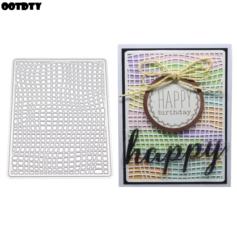 Grid Metal Cutting Dies Stencil DIY Scrapbooking Album Stamp Paper Card Embossing Craft Decor
Grid Metal Cutting Dies Stencil DIY Scrapbooking Album Stamp Paper Card Embossing Craft Decor