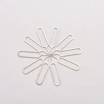 New 10pcs Sim Card Tray Removal Eject Pin Key Tool Stainless Steel Needle for huawei for iPhone iPad For Samsung
New 10pcs Sim Card Tray Removal Eject Pin Key Tool Stainless Steel Needle for huawei for iPhone iPad For Samsung