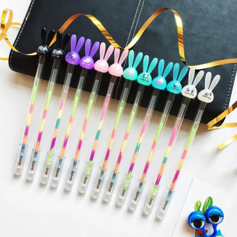 1pcs Rabbit Gel Pen 0.5mm Kawaii Pen Novelty Stationery Cute Pens Student Black Signing Writing Gel Pens Kawaii School Supplies
1pcs Rabbit Gel Pen 0.5mm Kawaii Pen Novelty Stationery Cute Pens Student Black Signing Writing Gel Pens Kawaii School Supplies