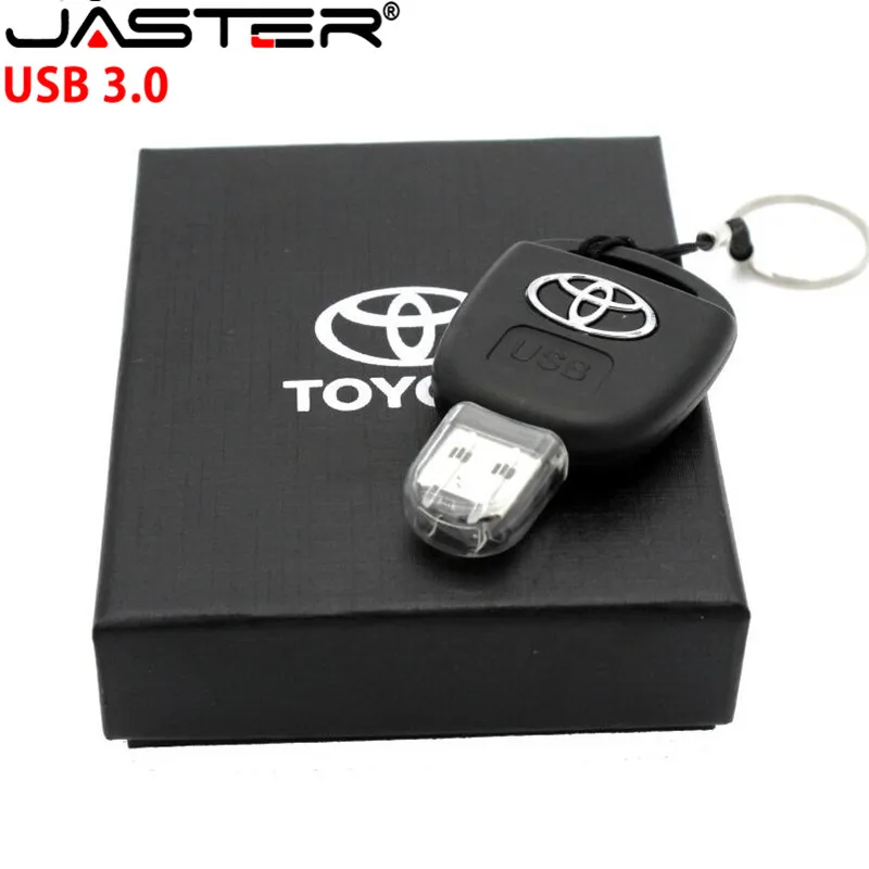 JASTER Car Key Toyota USB 3.0 Flash Drive 16GB 32GB 64GB Personalise Pen Drive USB Memory Stick Original Gift Box Storage device
JASTER Car Key Toyota USB 3.0 Flash Drive 16GB 32GB 64GB Personalise Pen Drive USB Memory Stick Original Gift Box Storage device