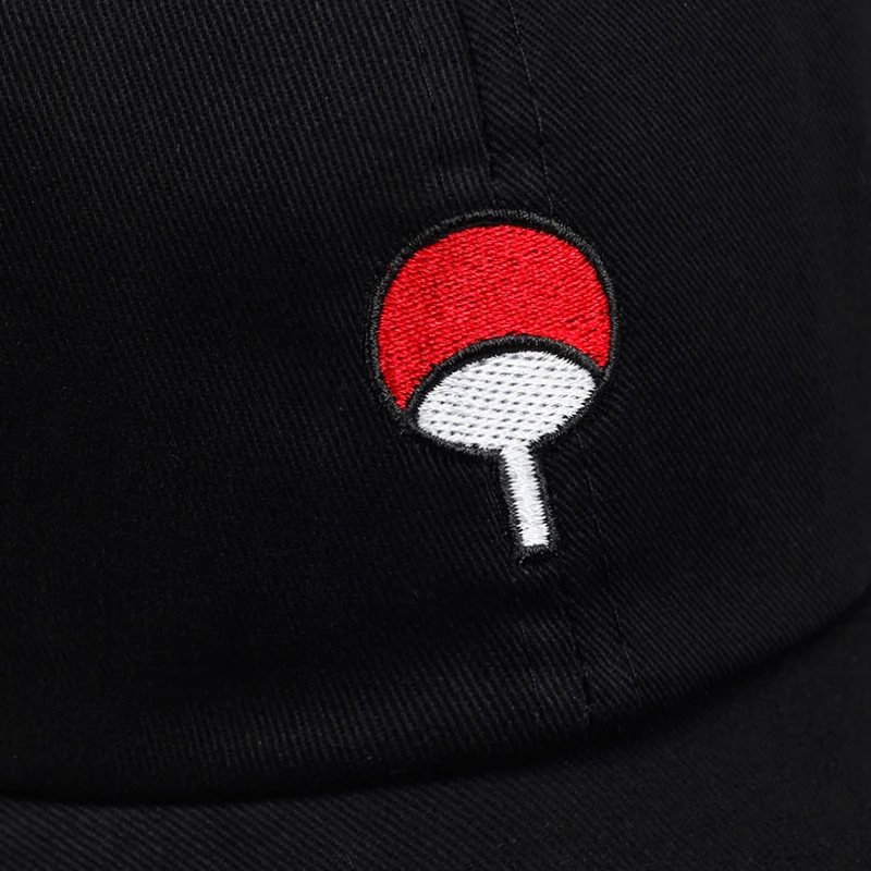 Бейсболка с вышивкой логотипа Наруто для мужчин и женщин японская шапка Снэпбэк