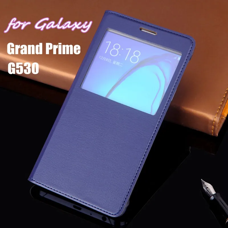 Smart View Shell Shockproof Flip Cover Magnet Leather Case Holster For Samsung Galaxy Grand Prime G530 G530F G530H G531H G531F
Smart View Shell Shockproof Flip Cover Magnet Leather Case Holster For Samsung Galaxy Grand Prime G530 G530F G530H G531H G531F