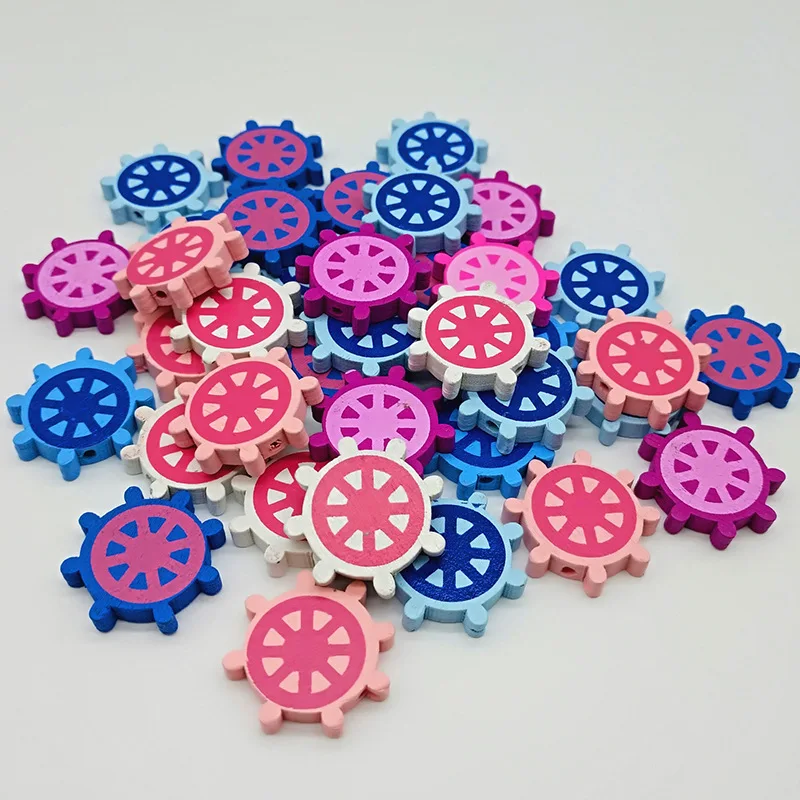 50pcs/lot Wooden Beads Rudder Anchor Wood Beads for Jewelry DIY Kids Toys Teething Pacifier Clip Spacer Bead Wood Craft MR 008
50pcs/lot Wooden Beads Rudder Anchor Wood Beads for Jewelry DIY Kids Toys Teething Pacifier Clip Spacer Bead Wood Craft MR 008