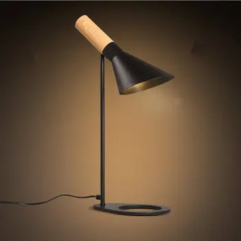 Black / White Nordic Art Creative Study Room Iron Desk Lamp Angle Adjustable Bedroom Coffee Shop Designer Light Free Shipping 
Black / White Nordic Art Creative Study Room Iron Desk Lamp Angle Adjustable Bedroom Coffee Shop Designer Light Free Shipping