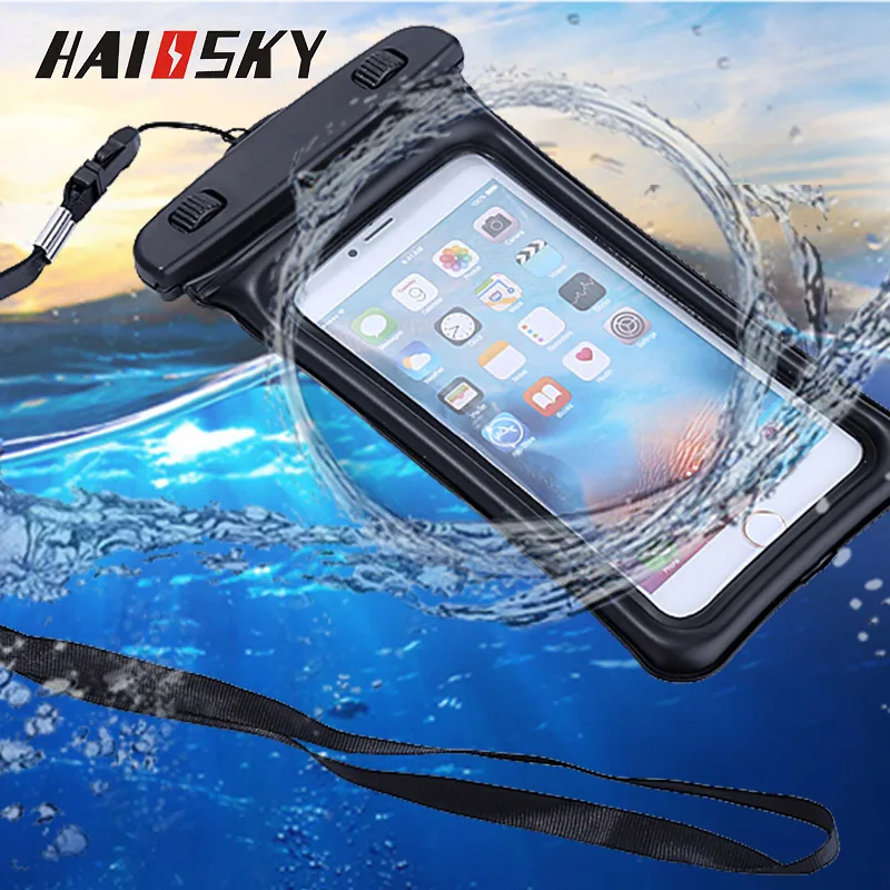 Flaot IPX8 Waterproof Bag Case Universal Mobile Phone Bag Swimming Case Easy Take Photo Under Water For iPhone Sumsung Huawei LG
Flaot IPX8 Waterproof Bag Case Universal Mobile Phone Bag Swimming Case Easy Take Photo Under Water For iPhone Sumsung Huawei LG