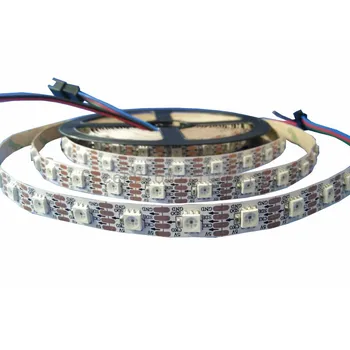 20mX Full color CX2802 digital led strip 60leds/m 60pixel/m DC5V input with CX2802 5050RGB LED chip ( WS2801 IC built in )
20mX Full color CX2802 digital led strip 60leds/m 60pixel/m DC5V input with CX2802 5050RGB LED chip ( WS2801 IC built in )