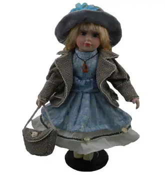 40cm light blue dress rural Field Village porcelain Leisur girl doll European ceramic doll style home decoration Christmas gifts
40cm light blue dress rural Field Village porcelain Leisur girl doll European ceramic doll style home decoration Christmas gifts