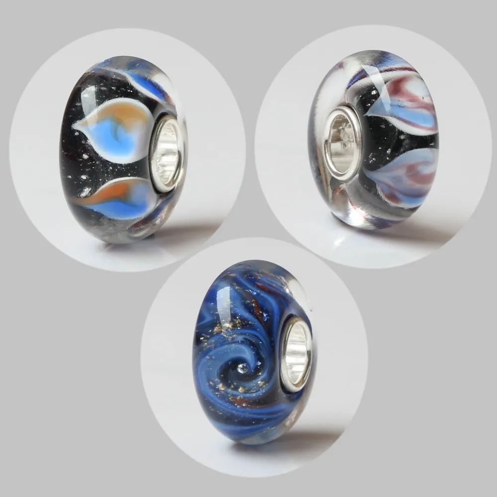 925 Sterling Silver Large Hole Colorful 3D Flowers Petals Murano Glass Charm Beads Fit European Bracelet Jewelry
925 Sterling Silver Large Hole Colorful 3D Flowers Petals Murano Glass Charm Beads Fit European Bracelet Jewelry