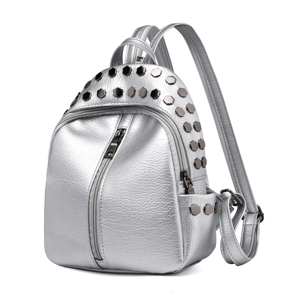 Backpack Female Small Casual Rivets Leather Vintage Travel Women Backpack Mini School Bag Mochila Feminina #12
Backpack Female Small Casual Rivets Leather Vintage Travel Women Backpack Mini School Bag Mochila Feminina #12