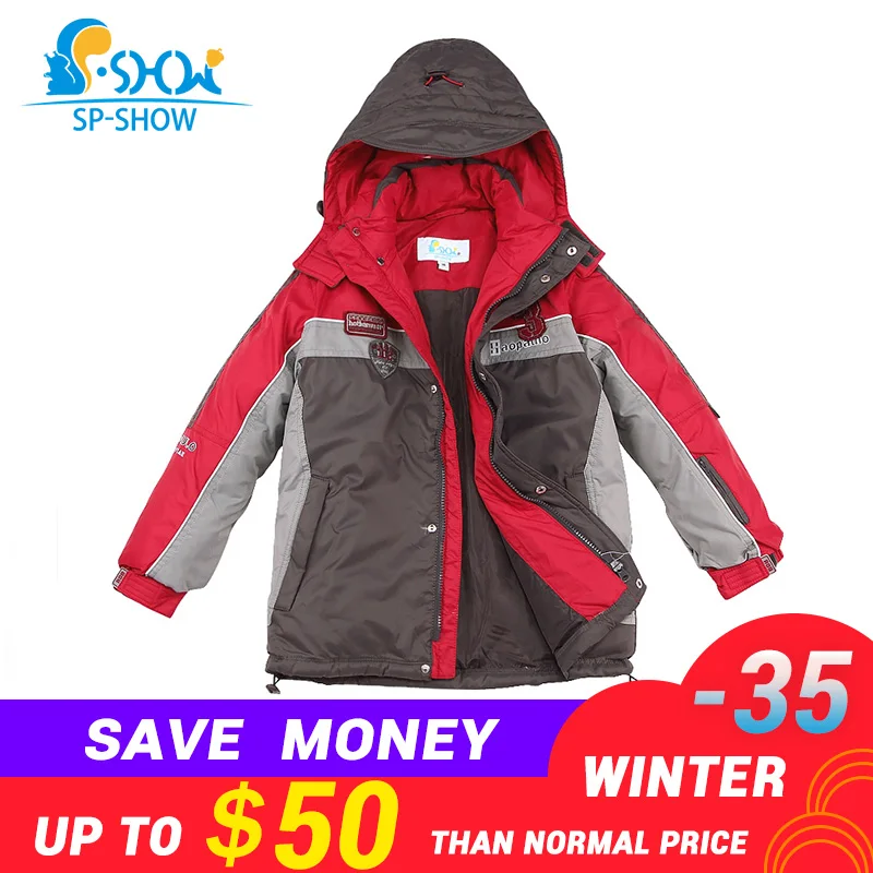 SP-SHOW Winter Children Boys Winter Jacket liner can be removed Luxury Brand For 6-12 Age Kids Jackets Down & Parkas 7173
SP-SHOW Winter Children Boys Winter Jacket liner can be removed Luxury Brand For 6-12 Age Kids Jackets Down & Parkas 7173